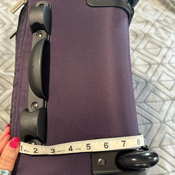 Travelon Carry On - Under-seat Rolling Bag - Purple - EUC - Picture 3 of 11